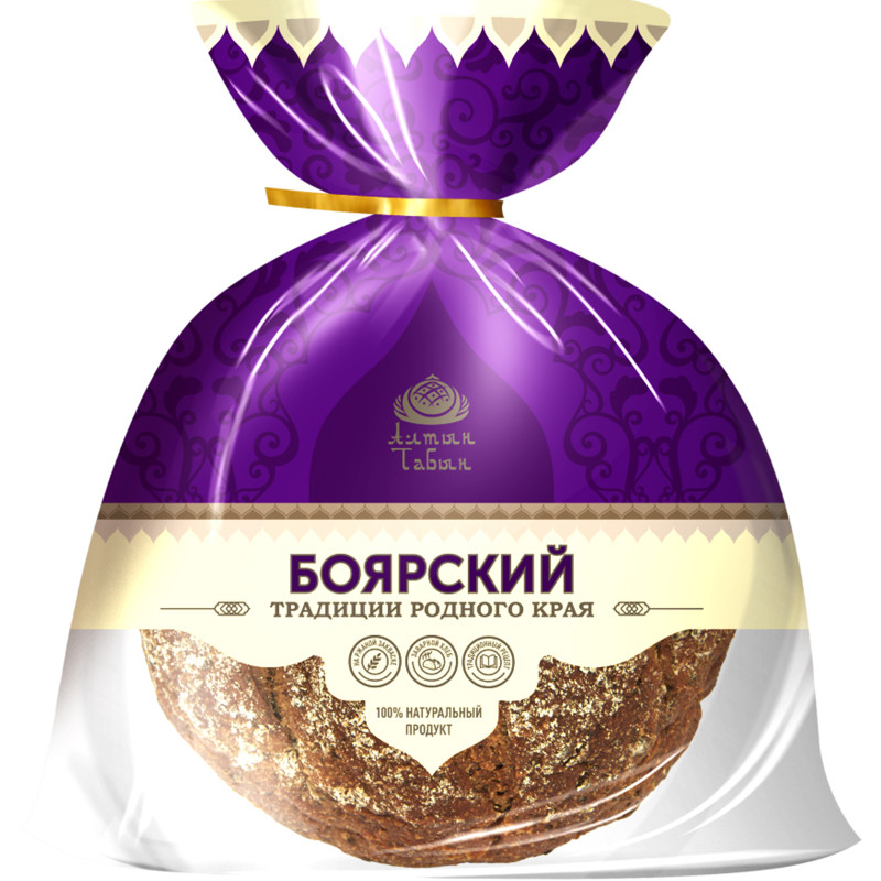 Хлеб 	Алтын Табын Боярский нарезка, 400г