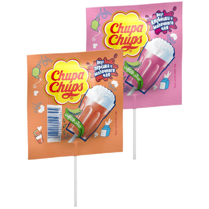 Карамель Chupa Chups в ассортименте, 15г