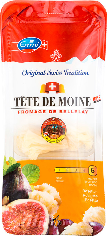 Сыр полутвёрдый Emmi Tete de Moine 51%, 100г — фото 2