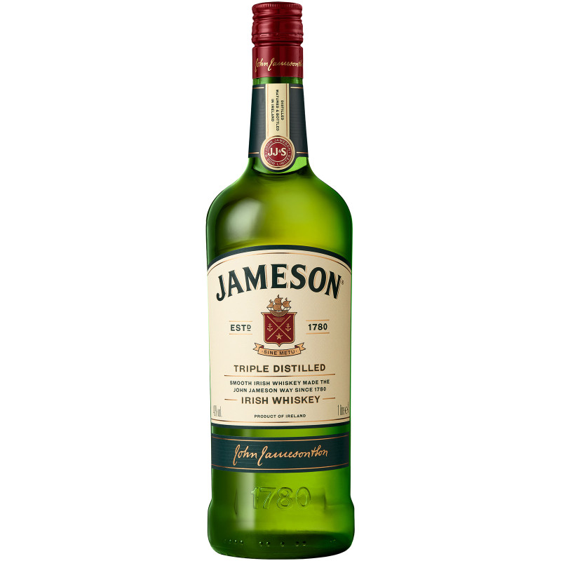 Виски Jameson 40%, 1л