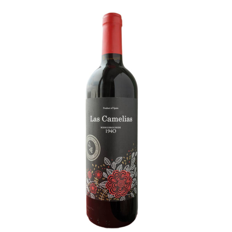 Вино Las Camelias Tinto красное сухое 11%, 750мл