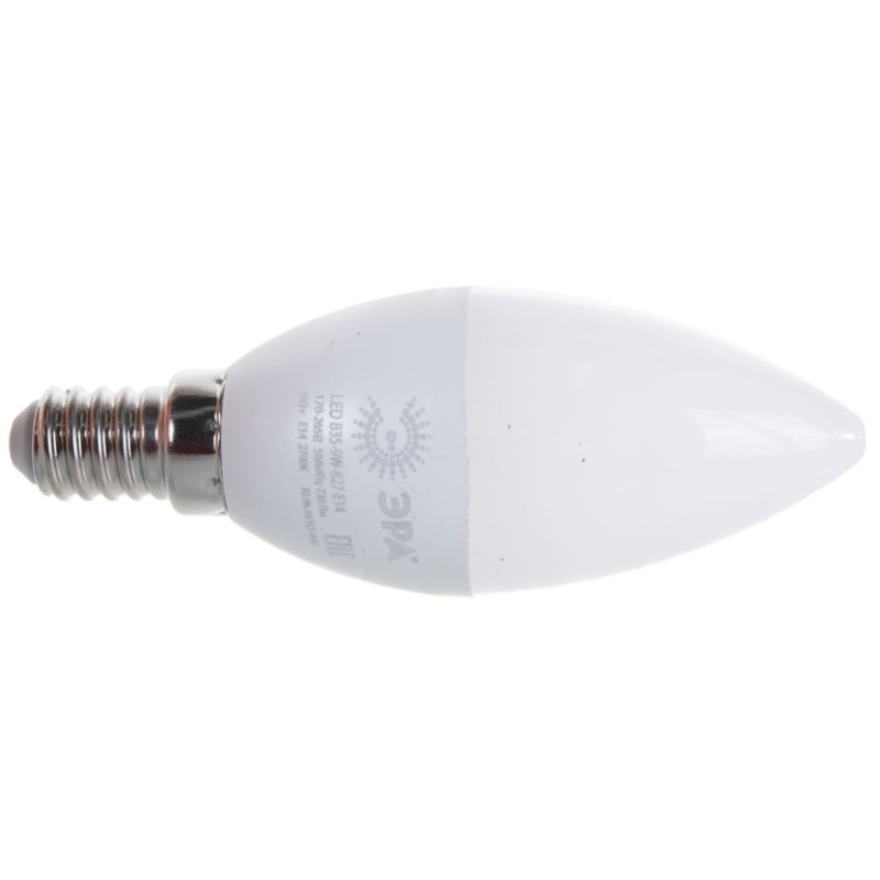 Лампа светодиодная Эра B35-9W-827 E14 9 Вт свеча тёплый белый свет — фото 3