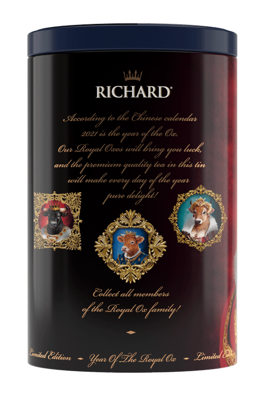 Чай Richard Year of the Royal Ox чёрный цейлонский крупнолистовой, 80г — фото 1