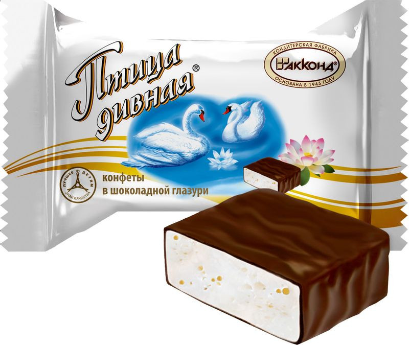 Конфеты Акконд Птица дивная в шоколадной глазури — фото 1