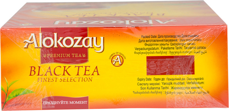 Чай Alokozay чёрный байховый в пакетиках, 100х2г — фото 3