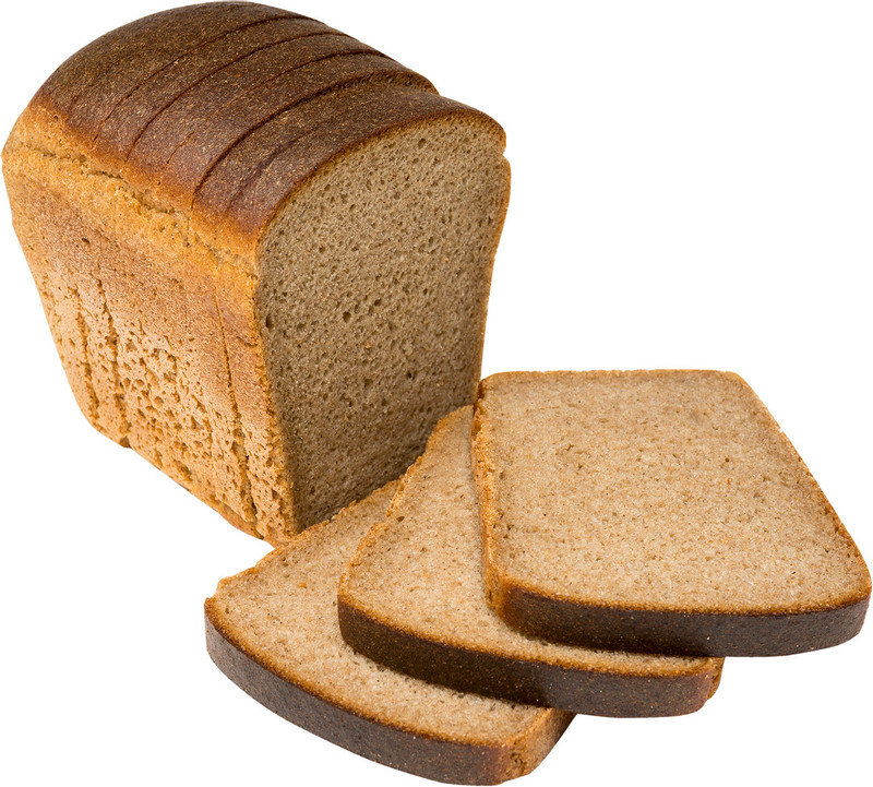 Хлеб Пролетарец Дарницкий половинка нарезка, 350г — фото 3