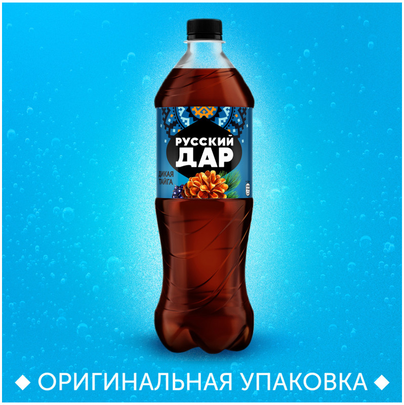 Напиток газированный Русский Дар дикая тайга, 1л — фото 1