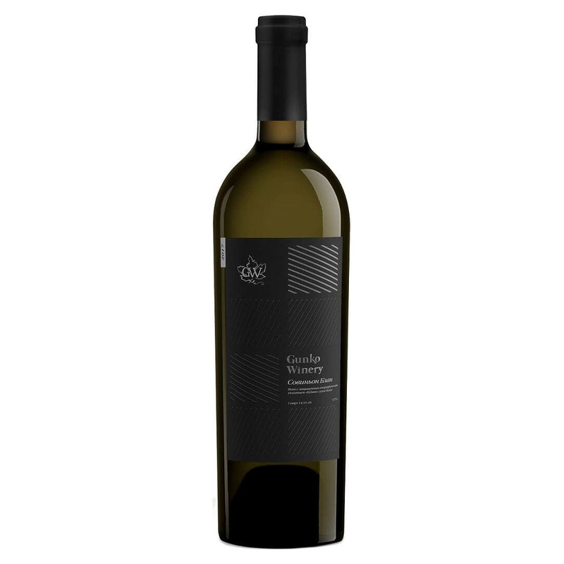 Вино Gunko Winery Совиньон Блан белое сухое 12%