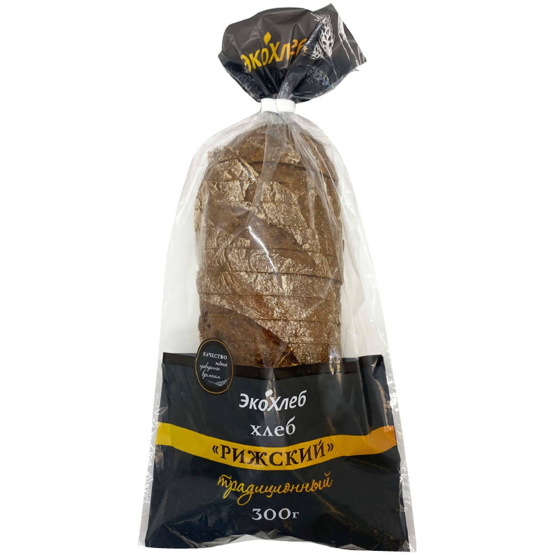 Хлеб Экохлеб Рижский традиционный в нарезке, 300г
