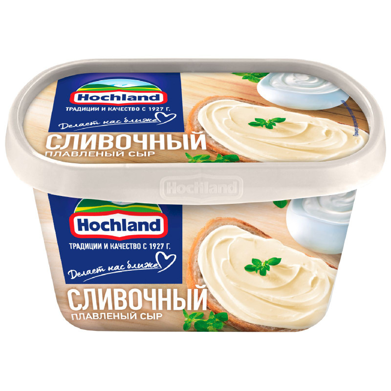 Сыр плавленый Hochland сливочный 55%, 400г