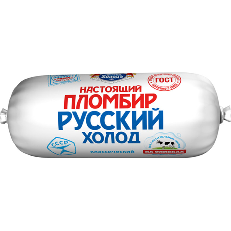 Пломбир Русский Холодъ 15%, 400г