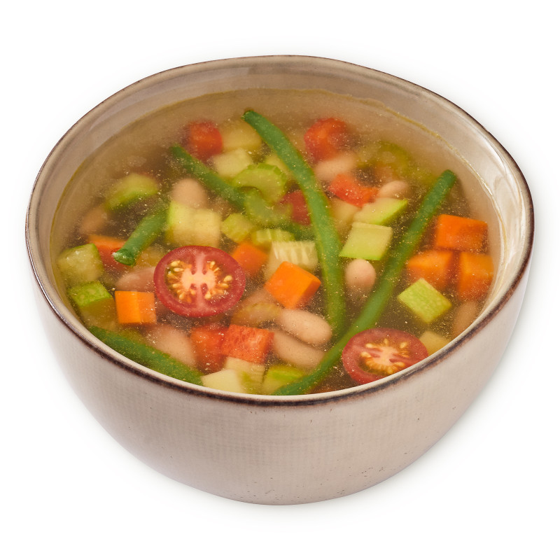 Овощной суп с кабачками и фасолью Шеф Перекрёсток, 300г — фото 2