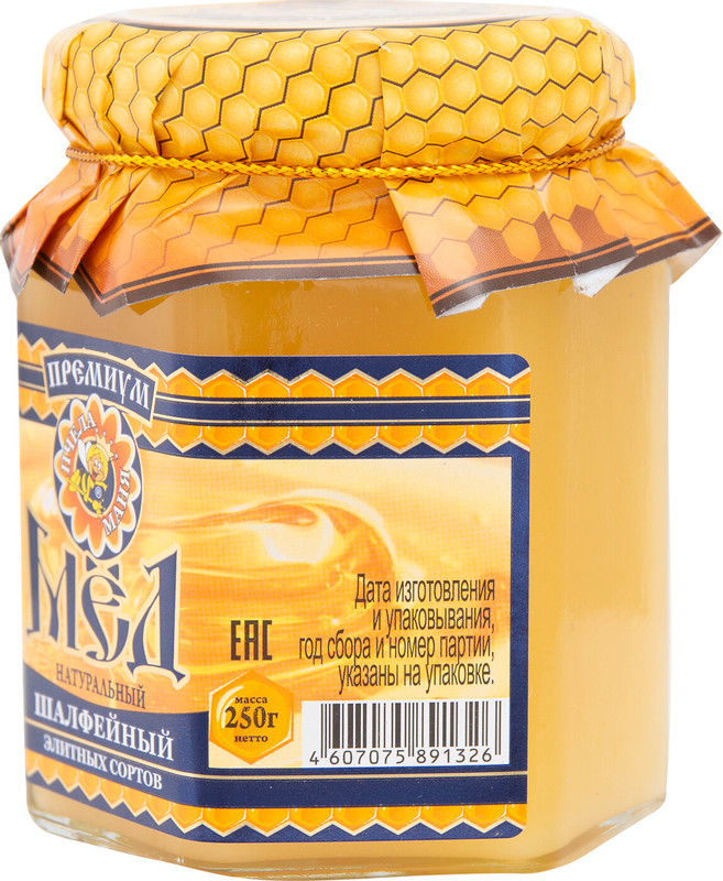 Мёд Пчелка Маня шалфейный натуральный, 250г — фото 2