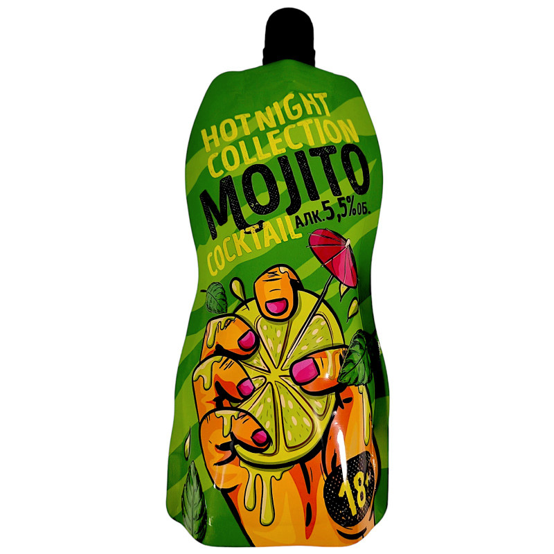 Медовуха Южные фрукты Hot Night Collection Mojito 5.5%, 375мл