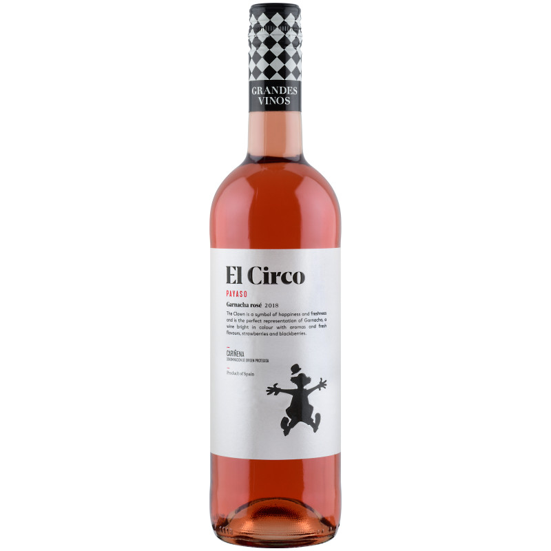 Вино El Circo Гарнача розовое сухое 13%, 750мл