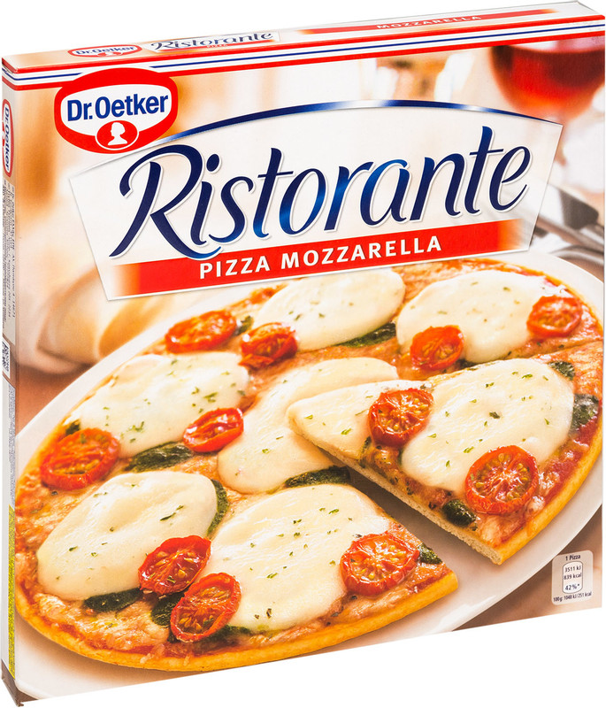 Пицца Dr.Oetker Ristorante моцарелла, 335г