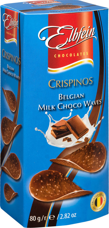 Шоколад молочный Elbfein Crispinos, 80г
