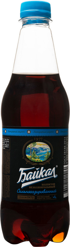 Напиток безалкогольный Байкал 1977 сильногазированный, 500мл