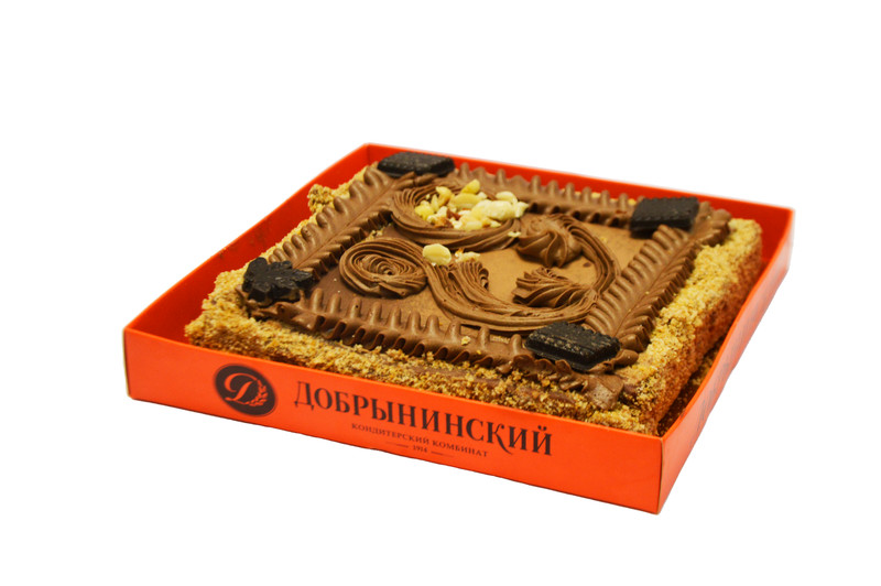 Торт Добрынинский Ленинградский песочный, 400г — фото 1