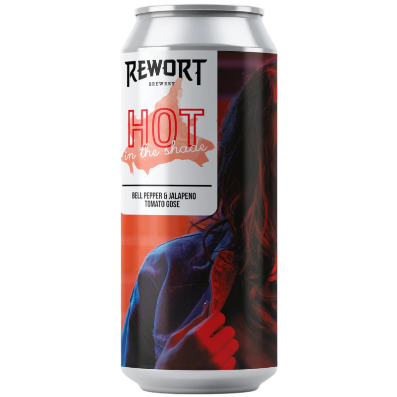 Пивной напиток Rewort Brewery Hot in the shade светлый непастеризованный нефильтрованный неосветлённый 6,1%, 500мл