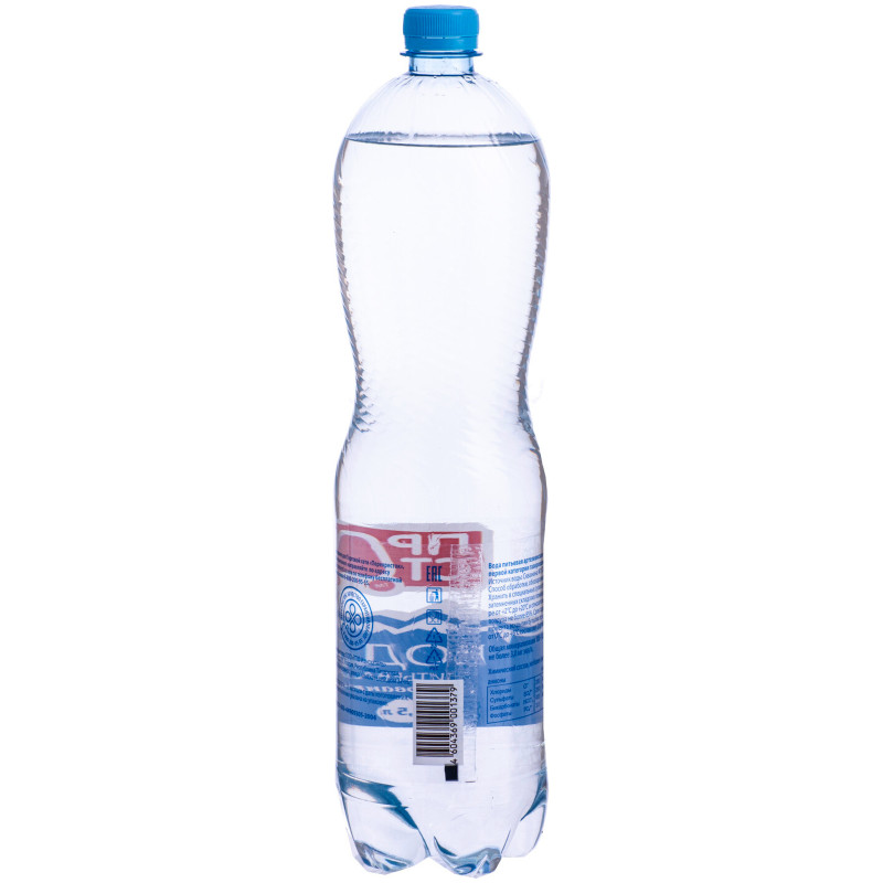 Вода Мензелинка артезианская питьевая 1 категории газированная Пр!ст, 1.5л — фото 2
