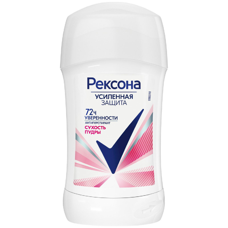 Антиперспирант-дезодорант Rexona Сухость пудры стик, 40мл — фото 2