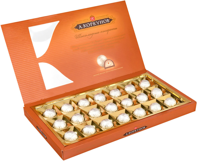 Набор конфет Коркунов ассорти молочный шоколад, 192г — фото 4