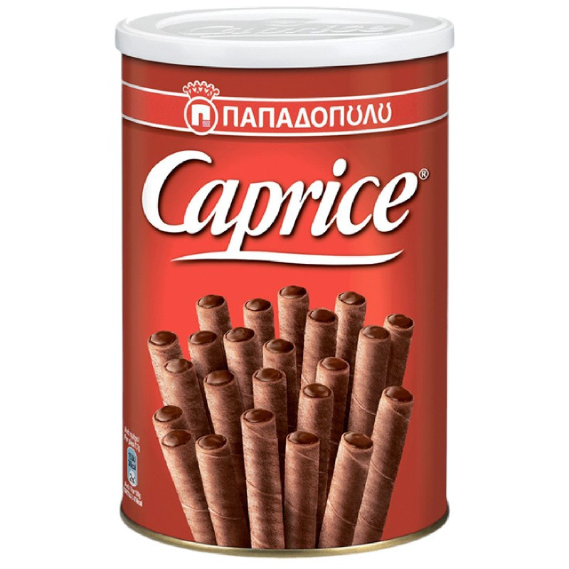 Трубочки вафельные Caprice с начинкой из фундука и какао-кремом, 115г