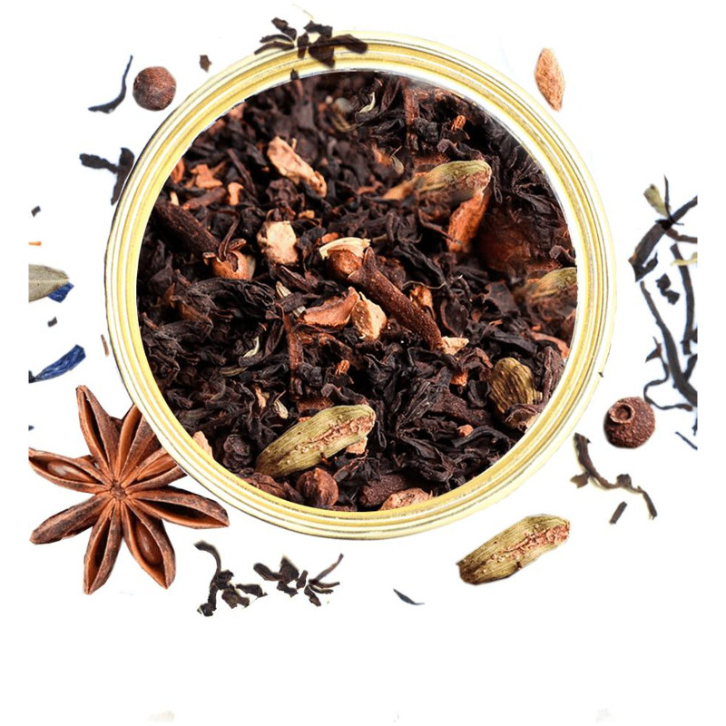 Чай ПЧК Масала чёрный листовой, 130г — фото 1