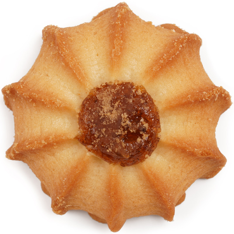 Печенье Курабье с яблочным повидлом сдобное Маркет, 300г — фото 4