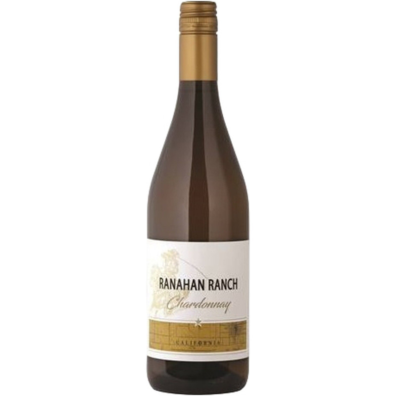 Вино Ranahan Ranch Шардоне белое сухое 13,5%, 750мл
