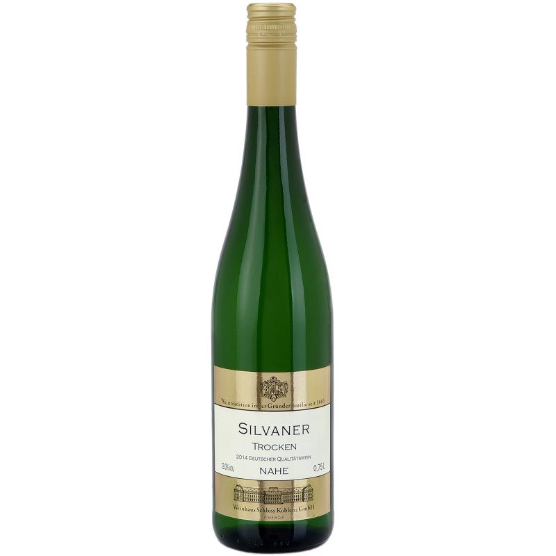 Вино Schloss Koblenz Silvaner Trocken белое полусухое 12%, 750мл