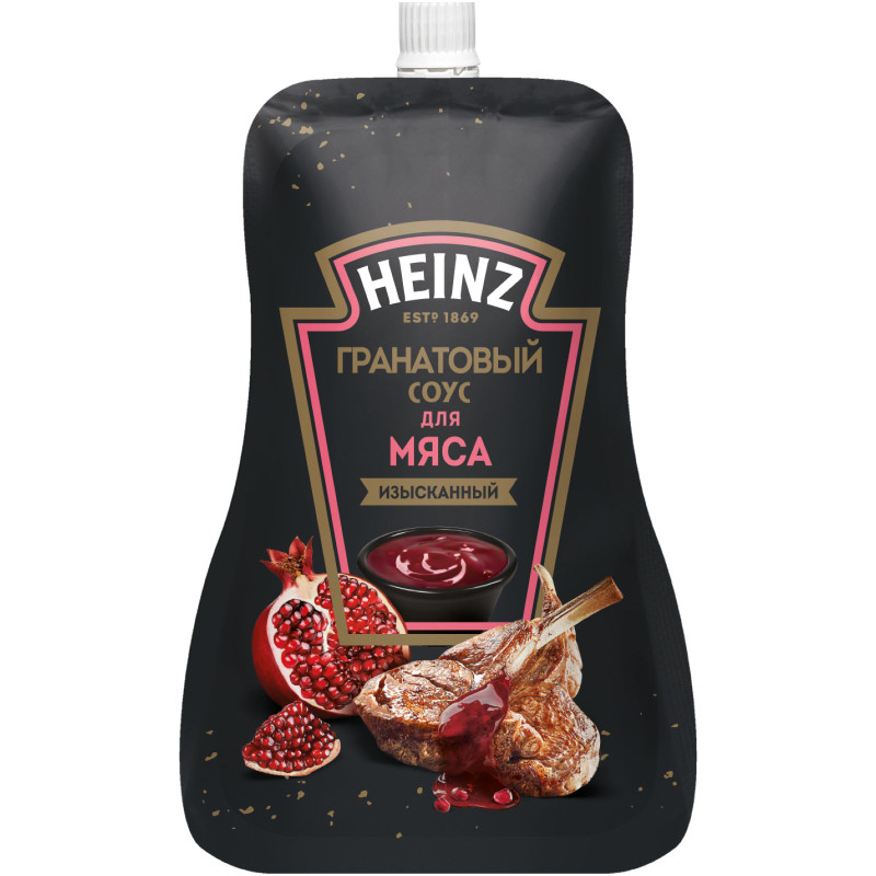 Соус Heinz Гранатовый для мяса деликатесный, 200мл — фото 7