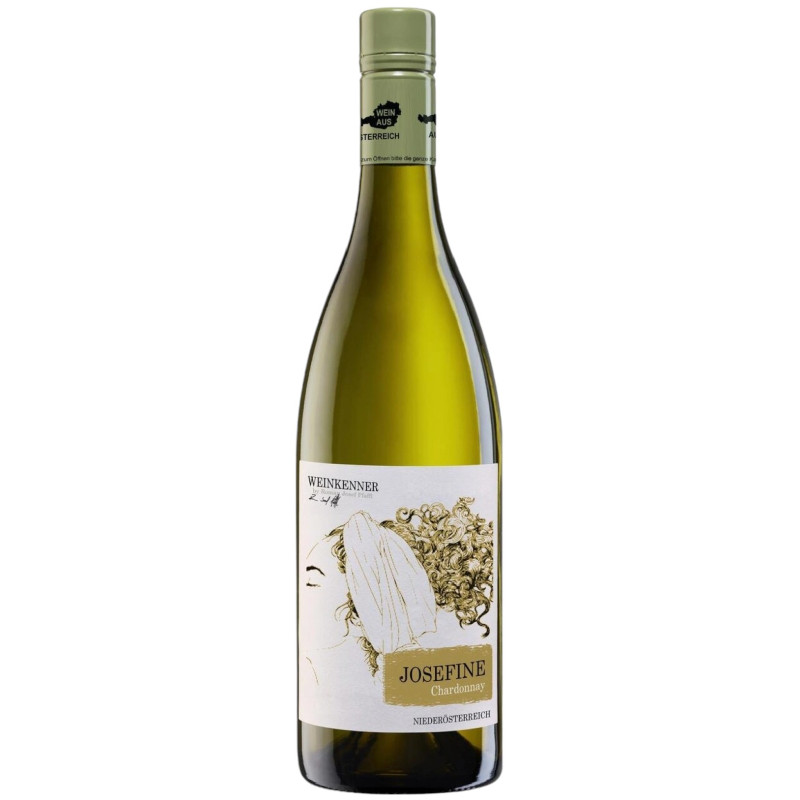 Вино Weinkenner Josefine Chardonnay сортовое белое сухое, 750мл