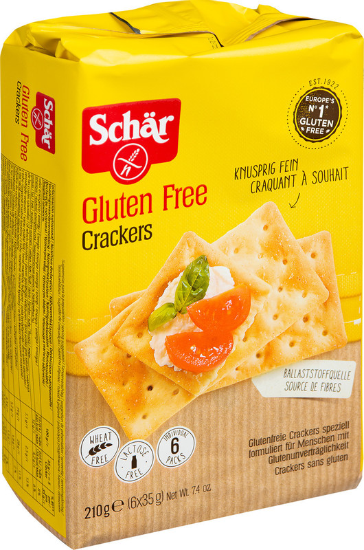 Крекеры Schar Cracker без глютена, 210г