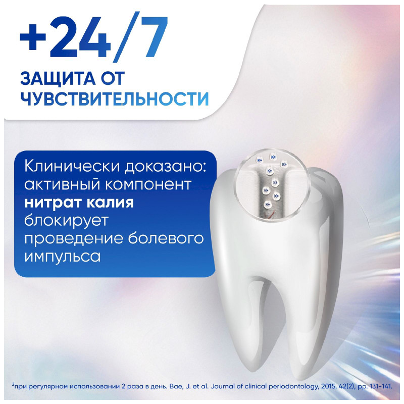 Зубная паста Sensodyne Clinical White Активное отбеливание от тёмного налёта, 75мл — фото 1