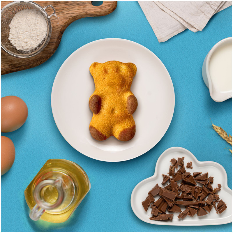 Пирожное Медвежонок Барни бисквитное с шоколадной начинкой, 240г — фото 6