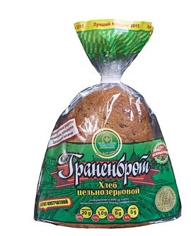 Хлеб Челны-Хлеб Граненброт нарезка, 350г — фото 1