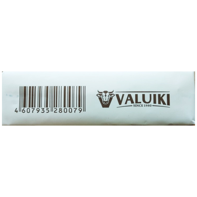 Масло Valuiki традиционное сладко-сливочное несоленое 82.5%, 180г — фото 1