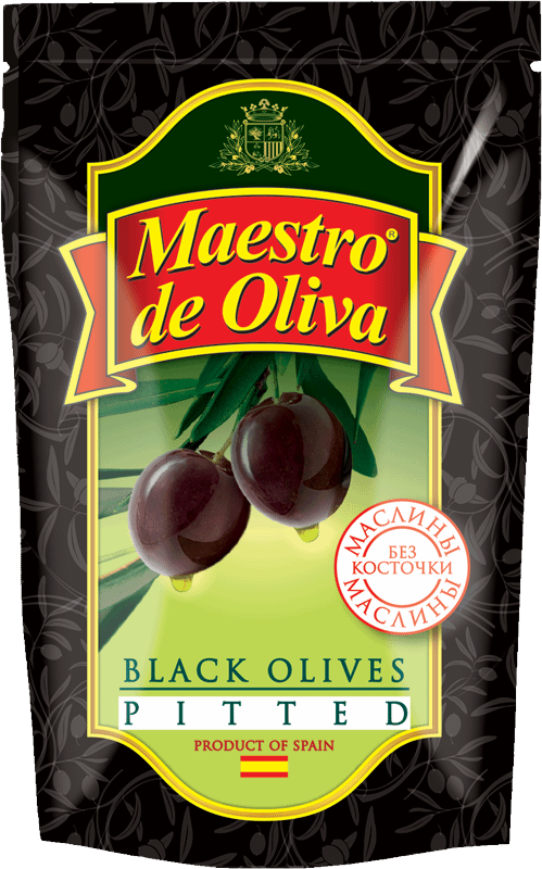 Маслины Maestro De Oliva без косточки, 170г — фото 1