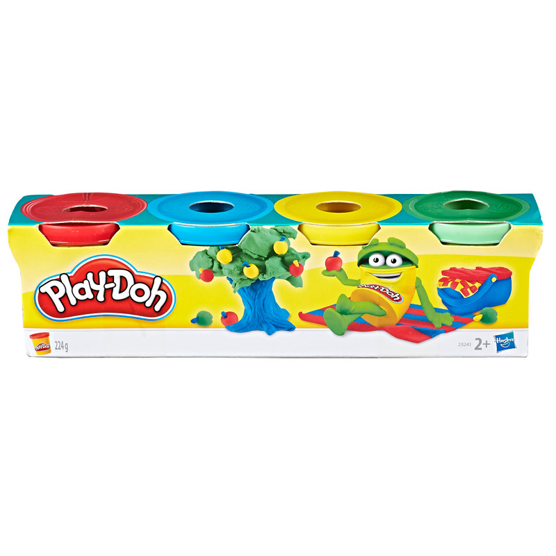 Масса для лепки Play-Doh 4 мини-баночки 23241
