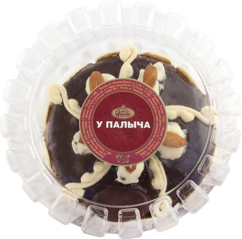 Торт У Палыча Шоколадный с черносливом, 700г — фото 2
