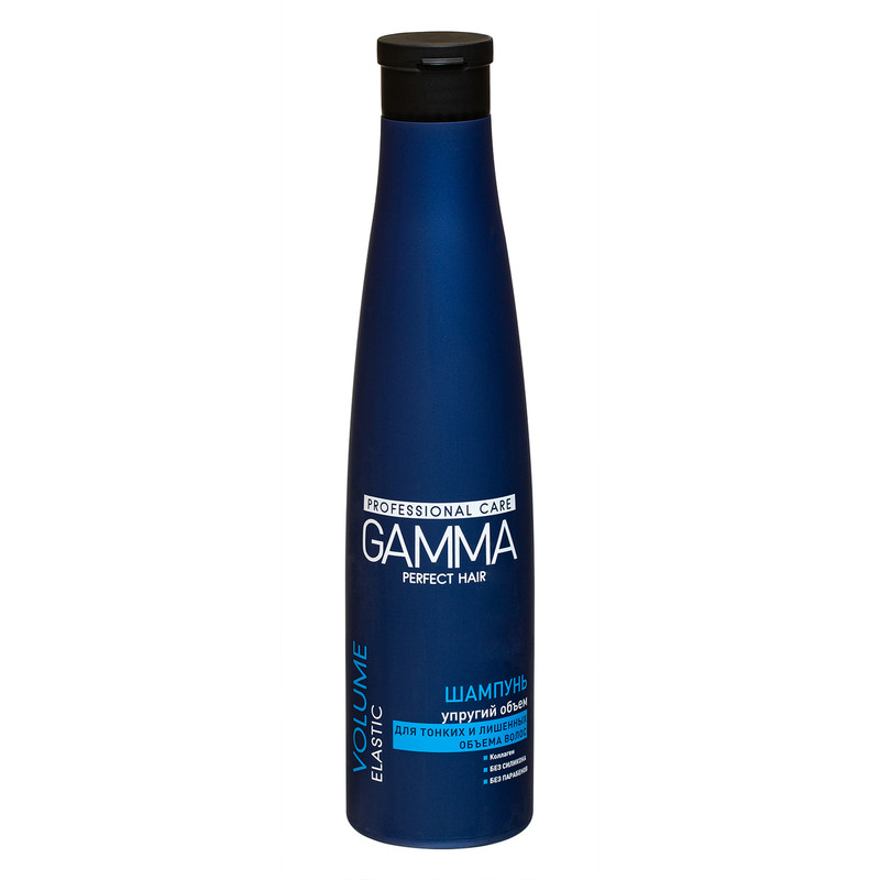 Шампунь Gamma Perfect Hair упругий объём, 350мл