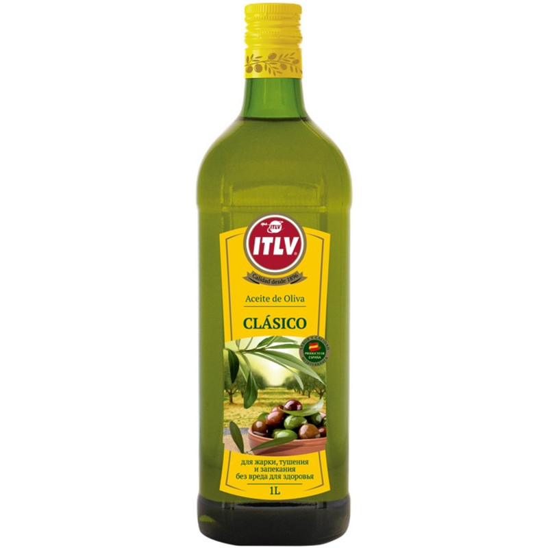 Масло оливковое ITLV Classico рафинированное, 1л