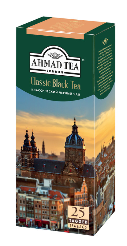 Чай Ahmad Tea Классический чёрный в пакетиках, 25х2г — фото 10
