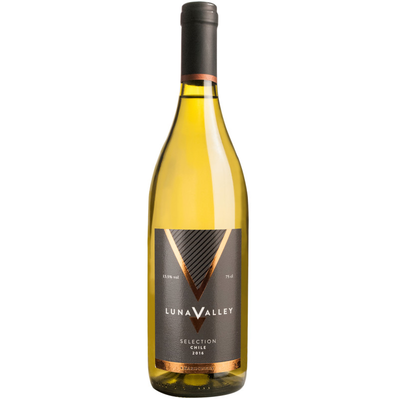 Вино Luna Valley Selection Chardonnay белое сухое 13%, 750мл