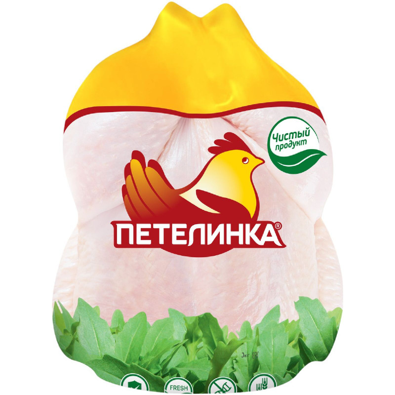 Тушка цыплёнка-бройлера Петелинка 1 сорта охлаждённая
