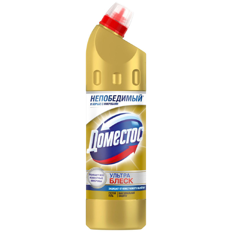 Средство чистящее Domestos Ультра Блеск для унитаза, 750мл — фото 2