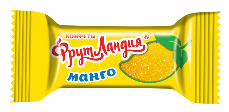 Конфеты Славянка Фрутландия желейные со вкусом манго