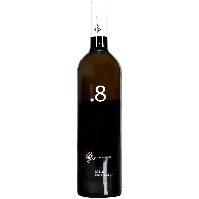 Вино Ottoventi Punto 8 белое сухое 12%, 750мл